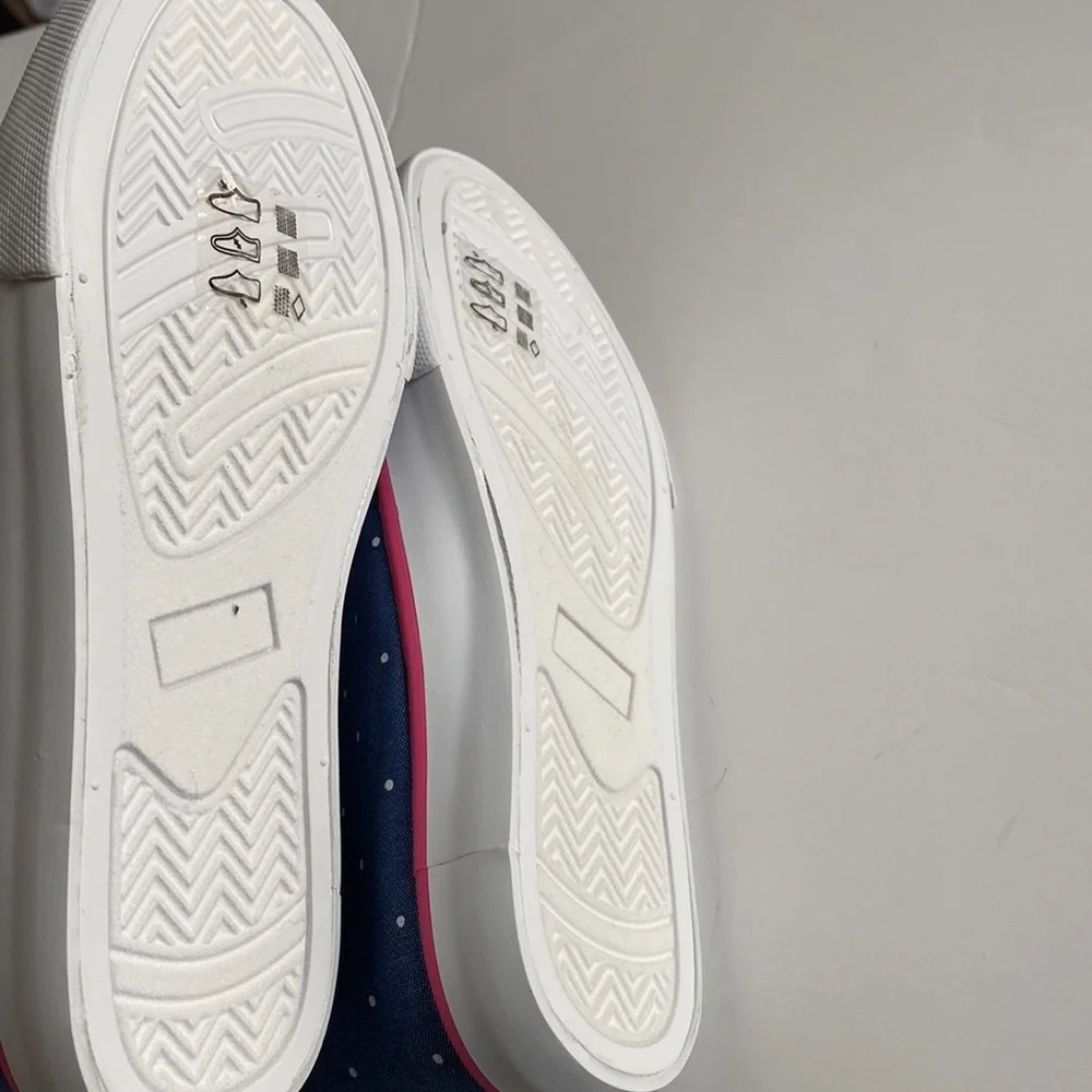 👉 GYMBOREE Toddler Girls Hi-Top Sneakers Denim Blue/Rainbow Size 1 NWT